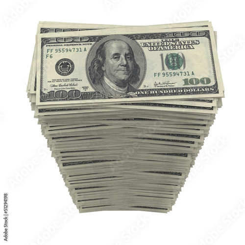 Illustration: Stack of dollars Stack of dollars