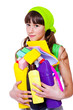 Teen with detergents