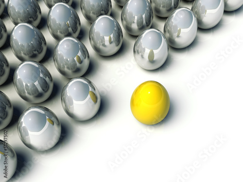 Illustration: Standing out from the crowd Standing out from the crowd