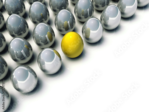 Illustration: Standing out from the crowd Standing out from the crowd