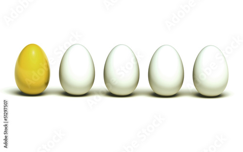 Illustration: Golden egg leadership Golden egg leadership