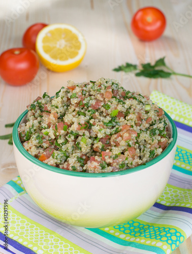 Photo: Tabouli with quinoa Tabouli with quinoa
