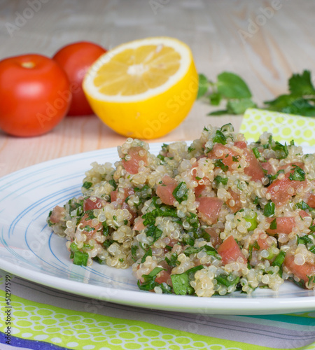 Photo: Tabouli - vegetarian Lebanese salad Tabouli - vegetarian Lebanese salad