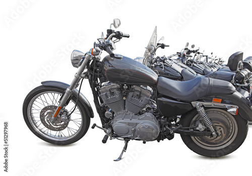 Photo: rangée de motos de légende rangée de motos de légende