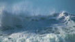Ocean beautiful wave slow motion