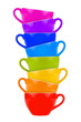Photo: coffee cup tower coffee cup tower