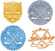 Vintage Hockey Sport Stamps