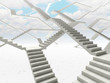 abstract stairs  background