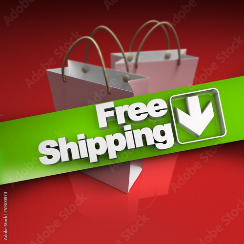 Illustration: Purchase, free shipping Purchase, free shipping