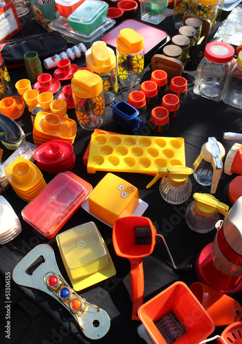 Photo: Marché aux puces "seventies" Marché aux puces "seventies"