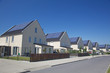 new family building with solar panels