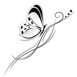 farfalla tatuaggio tribale