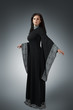 Young woman in medieval dress
