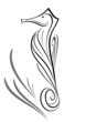 cavalluccio marino tattoo tribale
