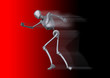 Illustration: Running Metal Man Running Metal Man
