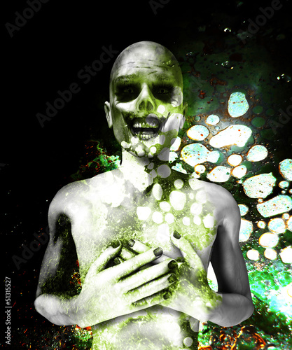 Illustration: Zombie Dead Body Zombie Dead Body