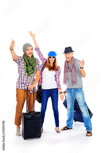 Photo: arriving people arriving people