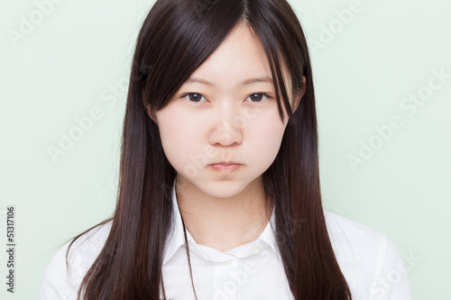 Photo: 怒る女の子 怒る女の子