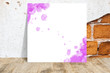 Paper with wall background and texture