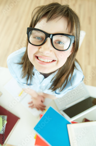 Photo: Funny pupil Funny pupil