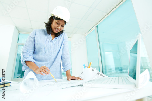 Photo: Architect at work Architect at work