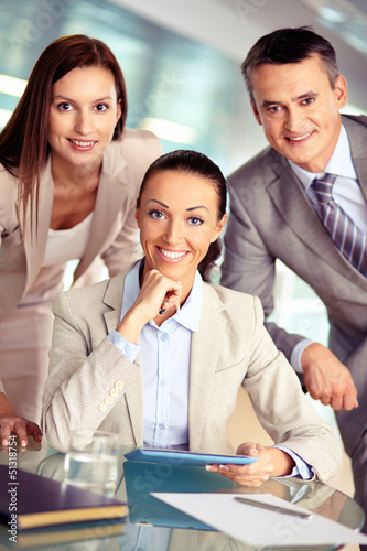 Photo: Business partners Business partners