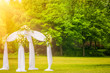 wedding at lawn
