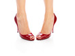 Red shoes (medium format image 60 megapixels)