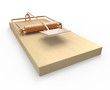 3d Mousetrap close-up