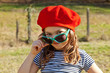 child in the countryside