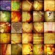 vintage collage background, traditional concept mothers day