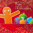 greeting card, merry christmas, Frohe Weihnachten, Stutenkerl