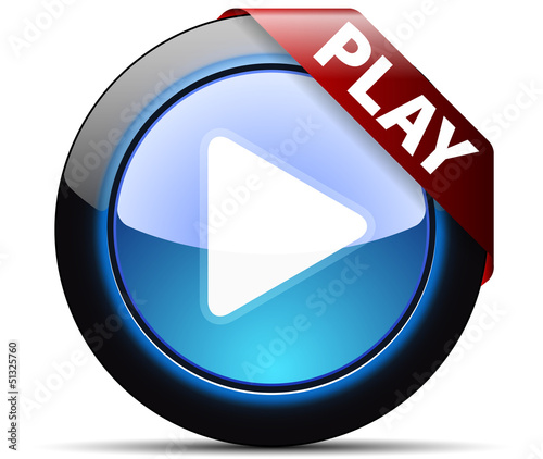 Vector: Play button Play button