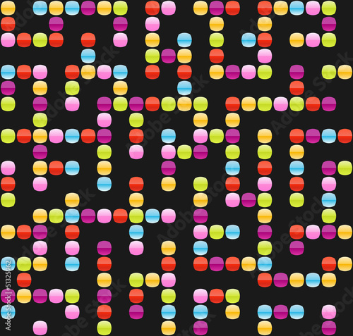 Vector: Infinite maze seamless background pattern. Vector illustration. Infinite maze seamless background pattern. Vector illustration.