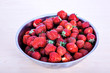 Bowl of strawberries