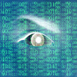 Auge mit Code