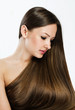 Beautiful Woman with Healthy Long Hair