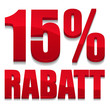 15 prozent rabatt