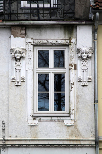 Photo: Jugendstildetail an einem Haus in Detmold Jugendstildetail an einem Haus in Detmold