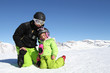 enfants au ski