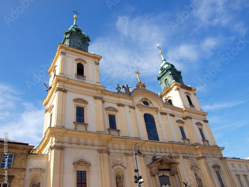 Photo: Saint cross church from Warsaw Saint cross church from Warsaw