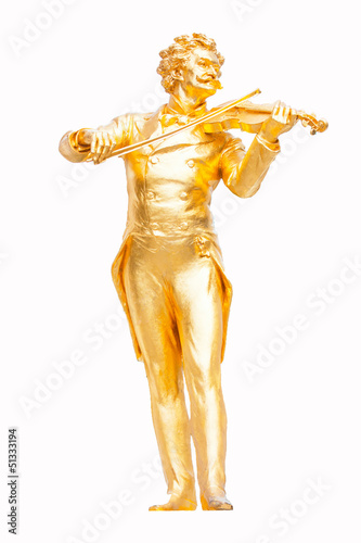 Photo: Johann Strauss monument Johann Strauss monument
