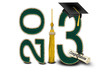 green and gold 2013 graduation