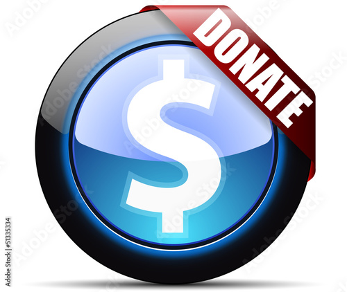Illustration: Donate button Donate button