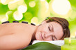 Young Woman Relaxing In Spa