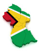 3D Map of Guyana