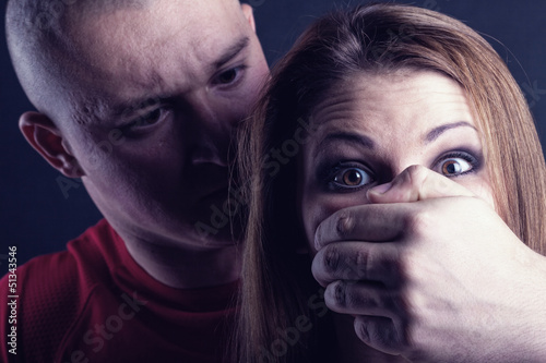 Photo: Domestic violence Domestic violence