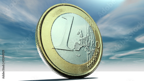 Illustration: Moneda de euro Moneda de euro