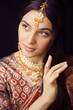 sweet indian girl in sari