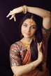sweet indian girl in sari